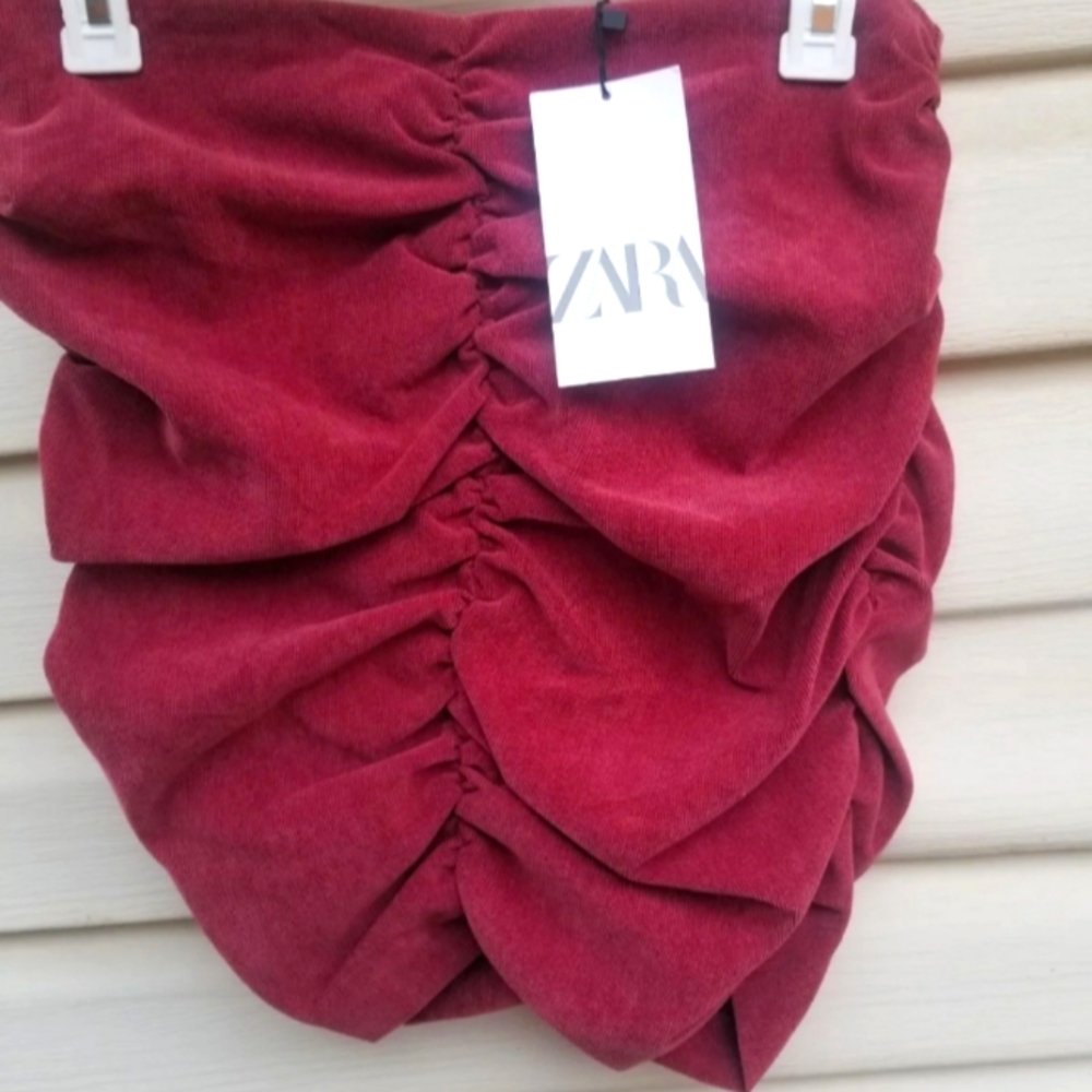 ZARA skirt ruched
